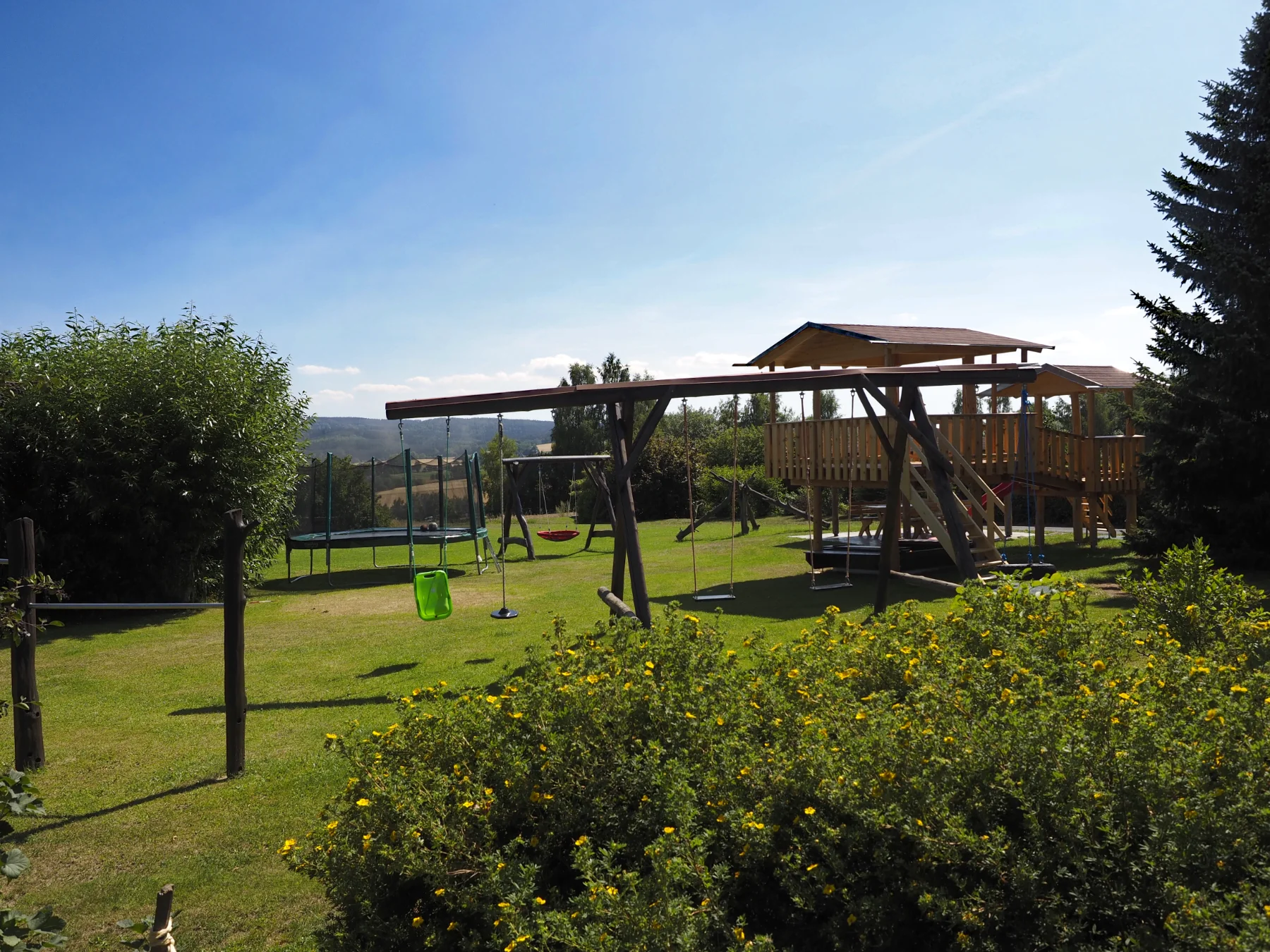 Familienfreundlich & Sportlich Familienfreundlicher Spielplatz und Tiere am Birkholmhof